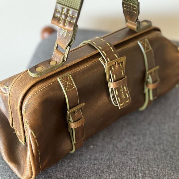 Vintage Matt & Nat Vegan Doctors Utility Duffle Bag Satchel Purse - Picture 11 of 11